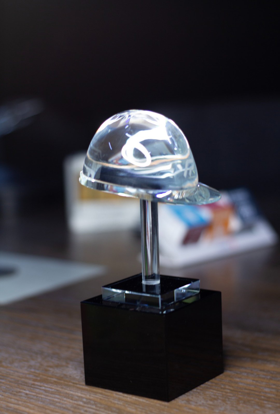 Crystal Hardhat Recognition Award