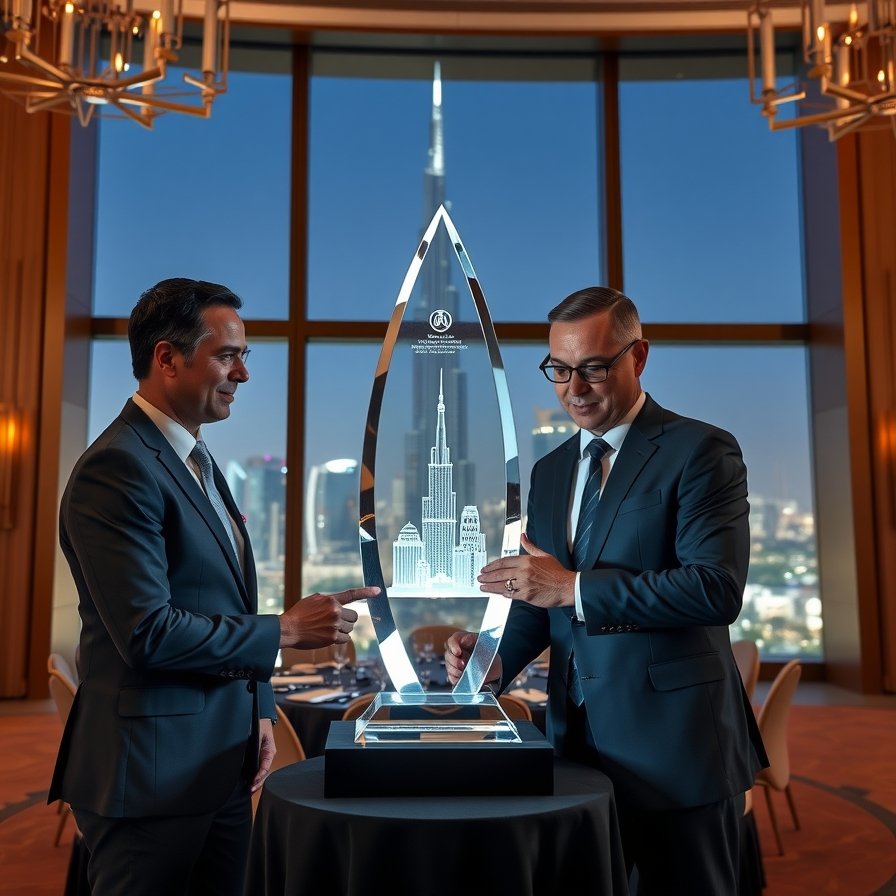 Elevating Achievement in the UAE Why Custom Awards are a Dubai Business Mandate the awards