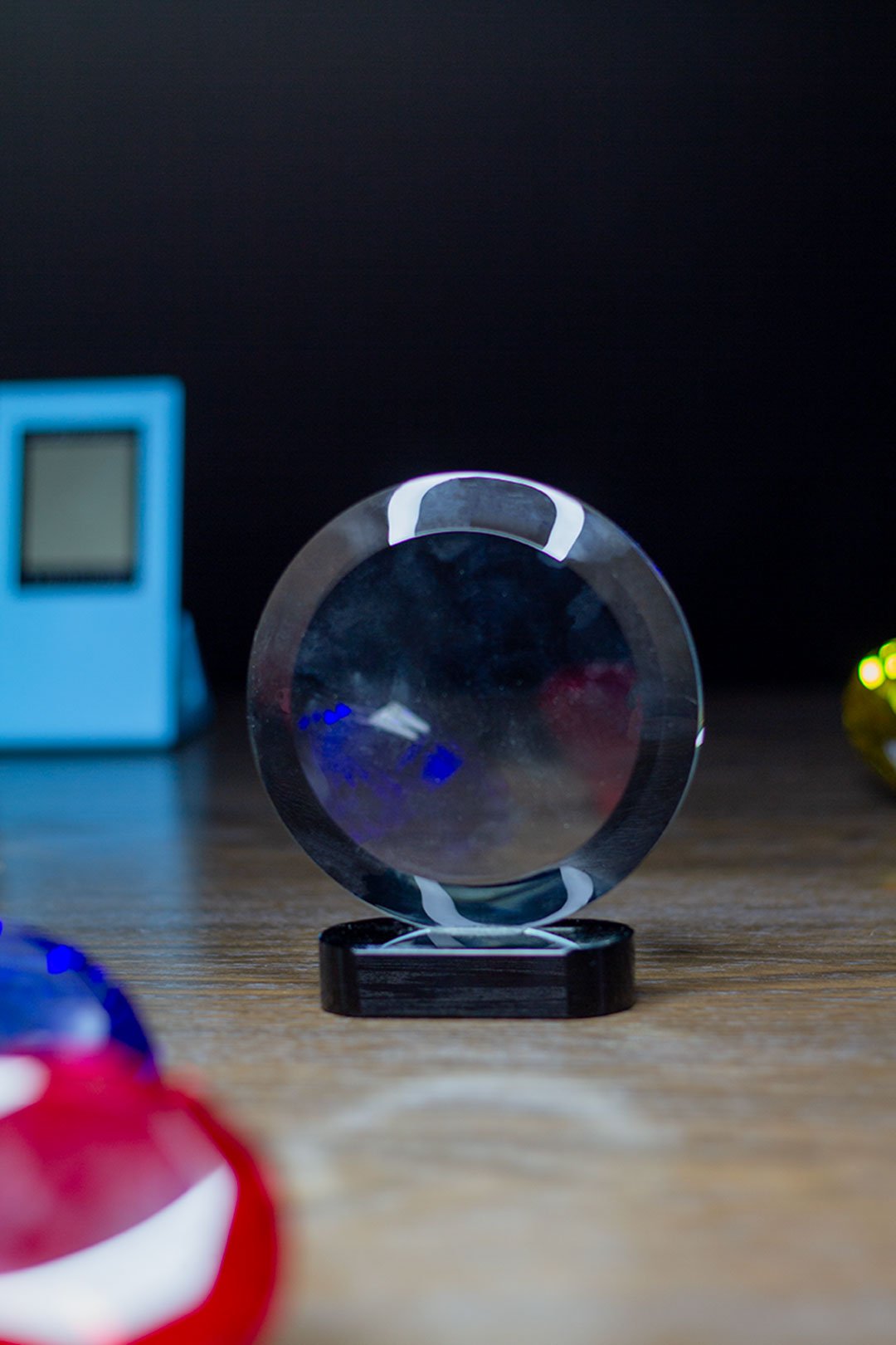 Classic Zenith Circle Crystal Award