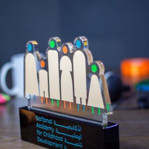 Education & Social Achievement Trophy - Custom Award