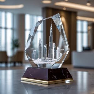 The Brilliance of Bespoke: Why TheAwardsDXB’s In-House Crystal Production Defines Excellence in Dubai