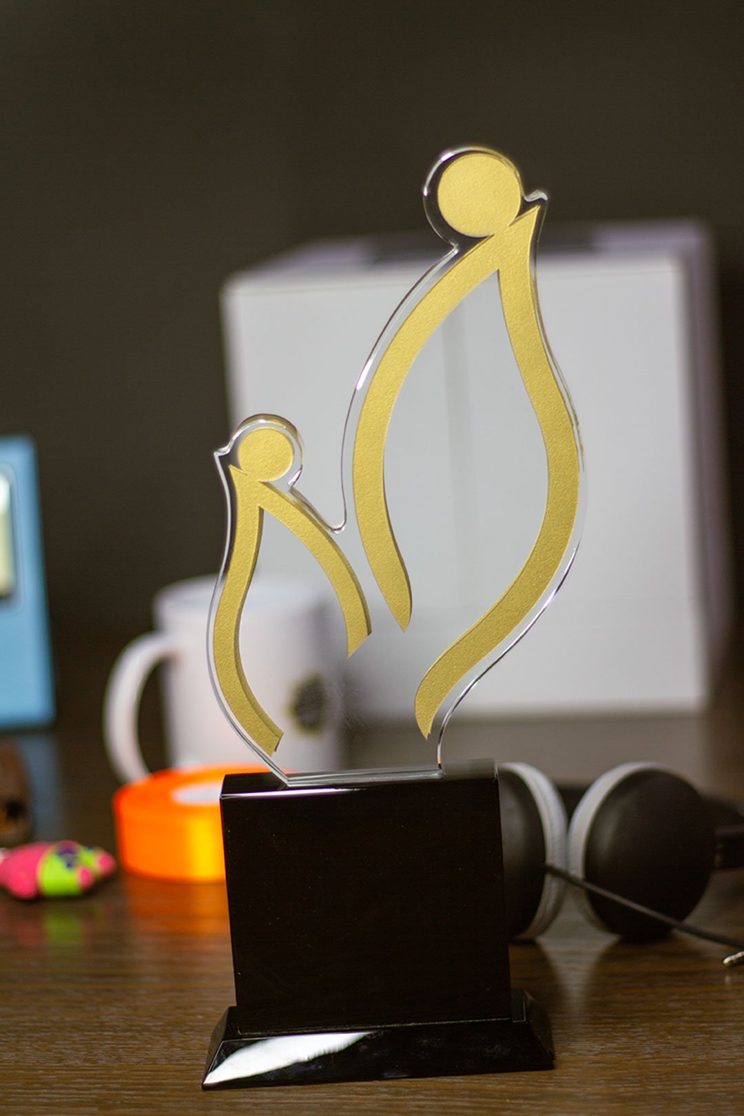 Community & Wellness Recognition Trophy