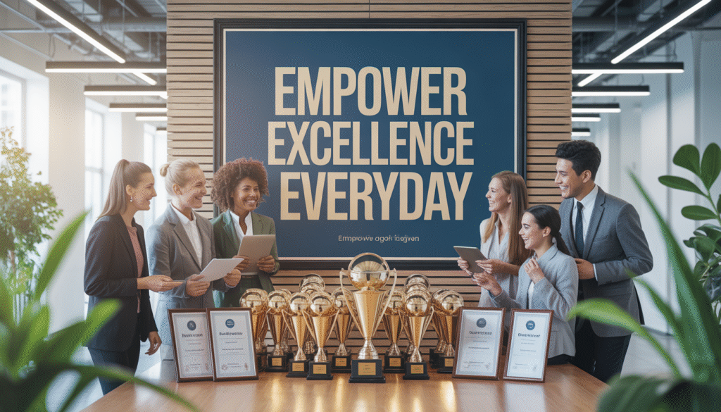 How Awards Boost Employee Morale and Engagement - The Awards DXB