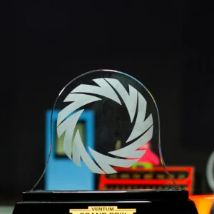 Bespoke Ventum Grand Prix Championship Crystal Trophy