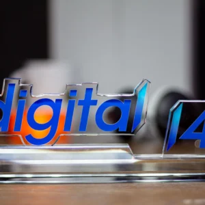 Bespoke Digital14 Crystal Corporate Identity Award