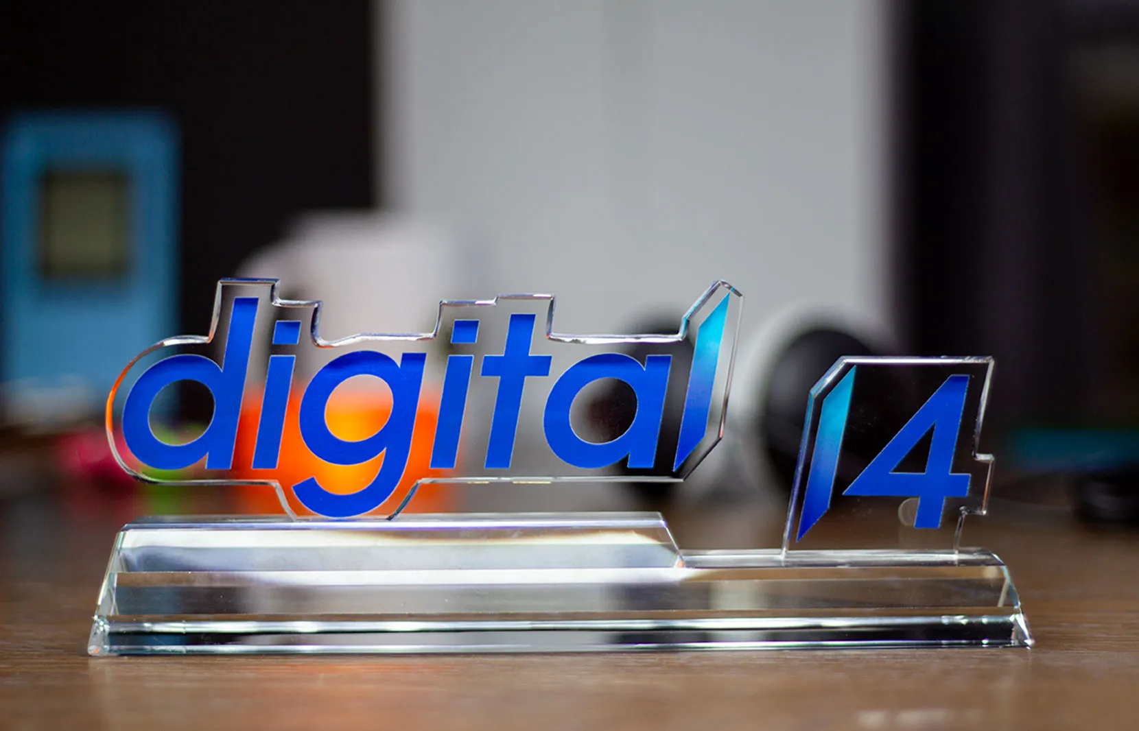 Bespoke Digital14 Crystal Corporate Identity Award