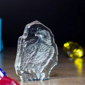 Visionary Falcon Crystal Sculpture Award