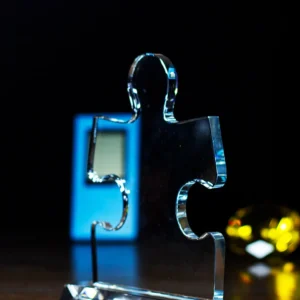 Crystal Jigsaw Piece Partnership Award