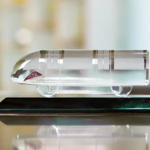 3D Model Crystal Metro Trophy