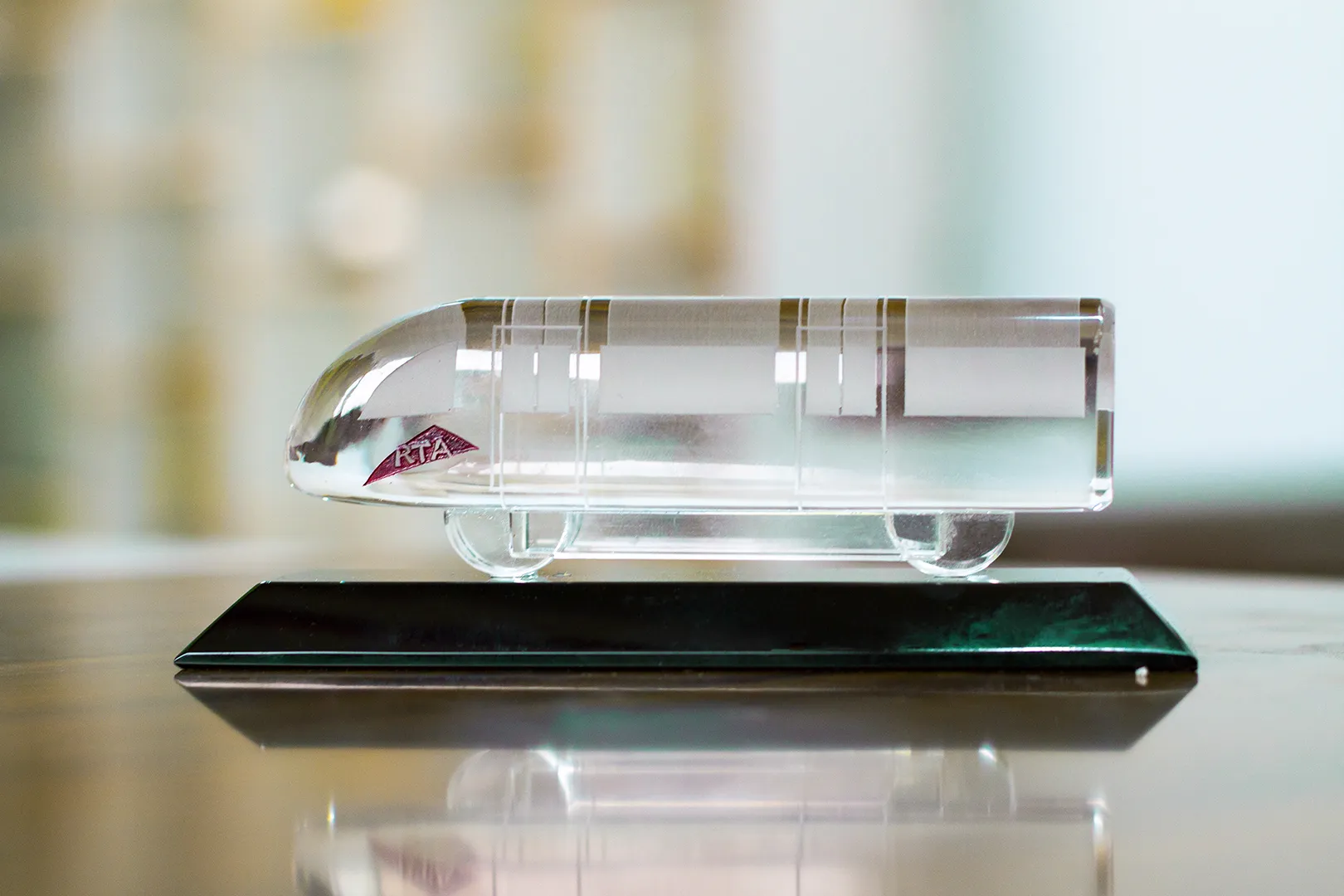 3D Model Crystal Metro Trophy