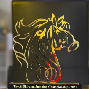 The Equine Spirit Silhouette Metal Trophy