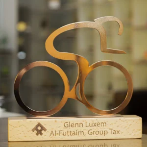 The Velodrome Elite Cycling Metal Trophy