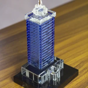 The Dakkada Skyline 3D Crystal Model