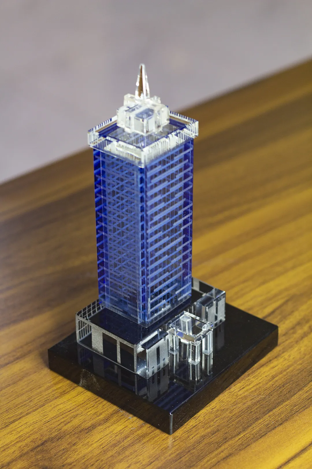 The Dakkada Skyline 3D Crystal Model