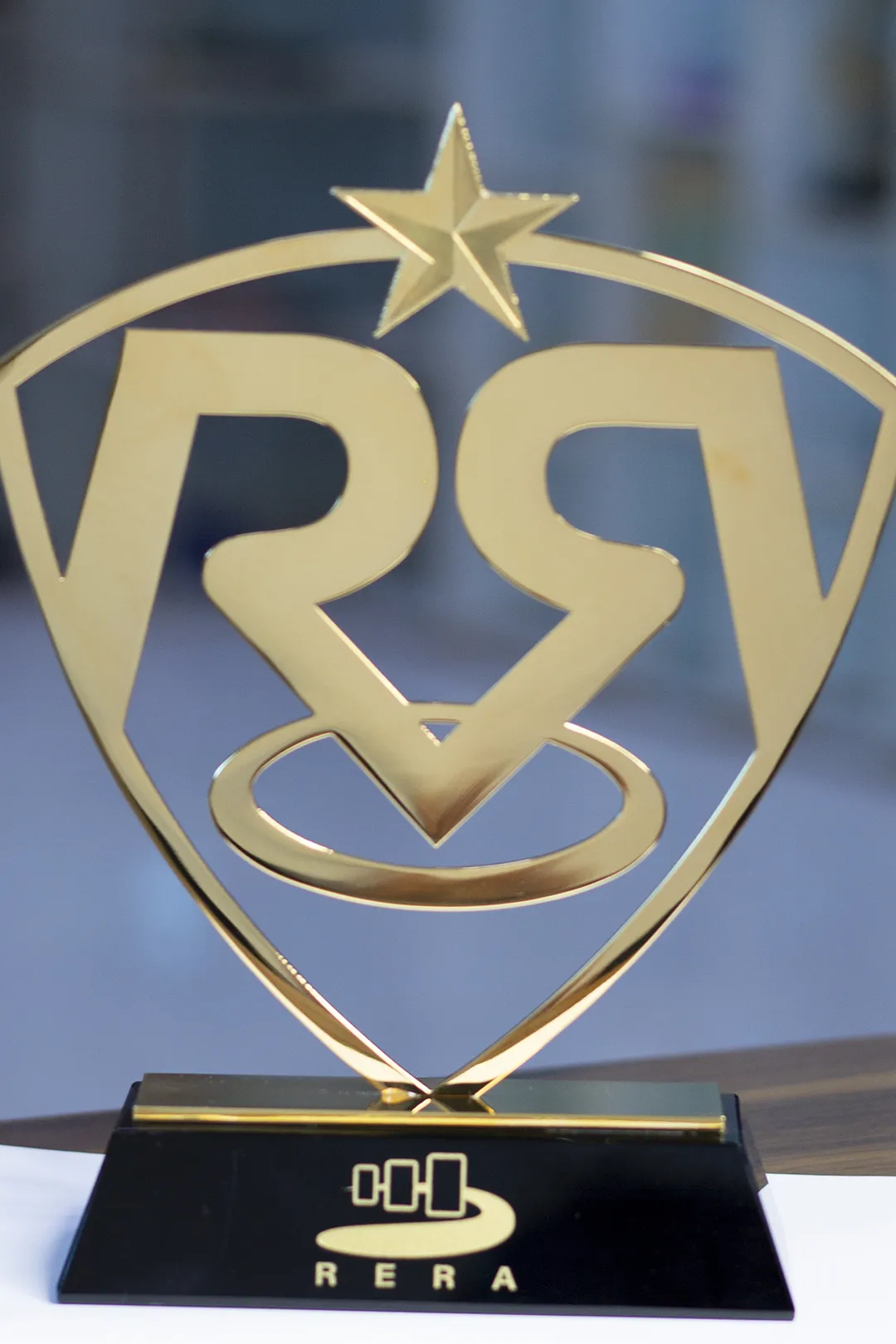 RERA Custom Metal Trophy