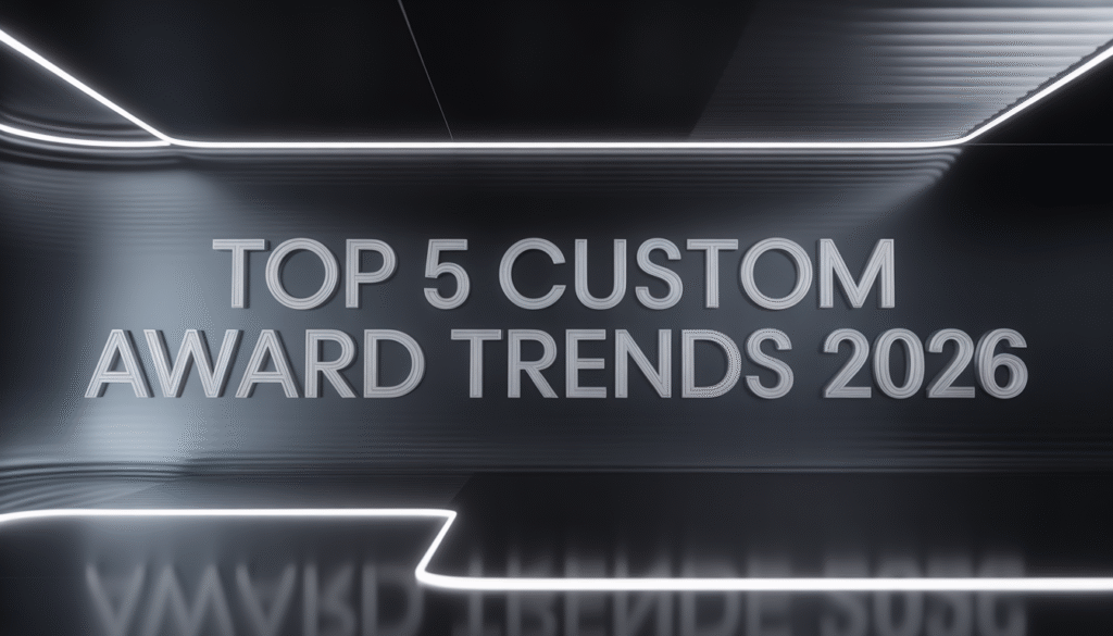 Top 5 Custom Award Trends in 2026 The Awards DXB