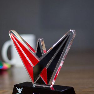 Western International Group Bespoke Crystal Award