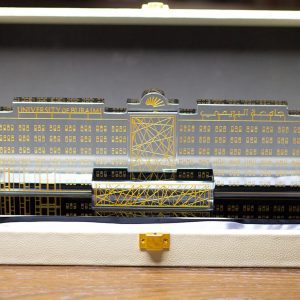 Precision 3D Laser-Modeled Architectural Crystal Replica