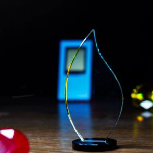 Eternal Flame Optical Crystal Award