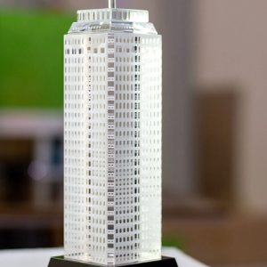 Dubai World Trade Centre 3D Crystal Model Award