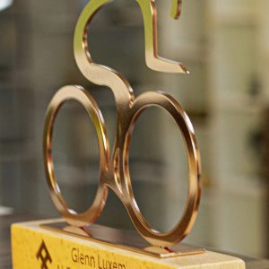 The Velodrome Elite Cycling Metal Trophy