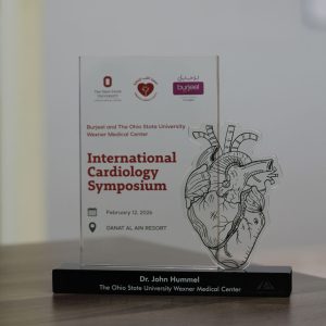 2 Top Crystal with a 2D Heart Award with Black Crystal Base