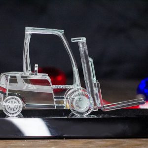 3D Model Forklift Crystal