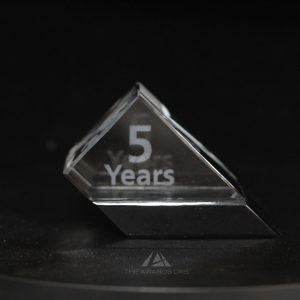 5 Year Laser Engraved