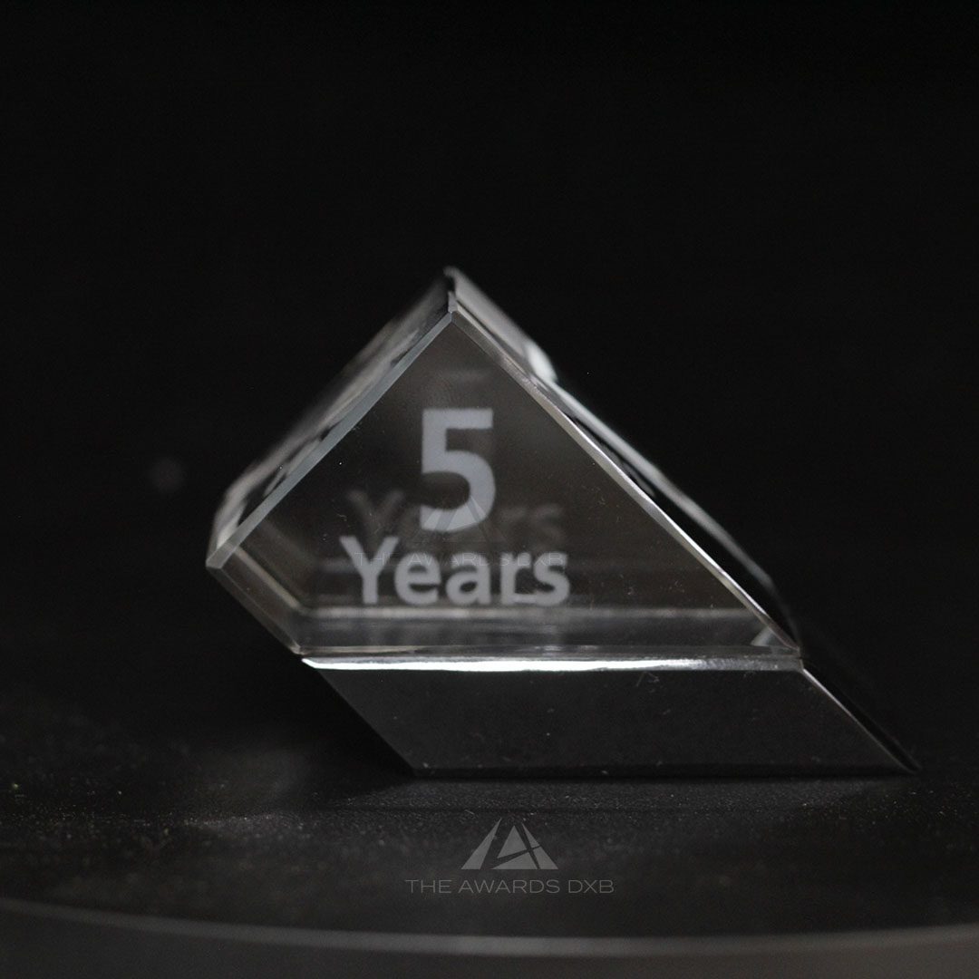 5 Year Laser Engraved