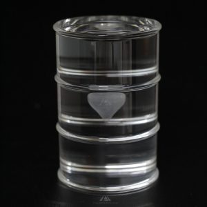 Laser Engraved with Oil Barrel