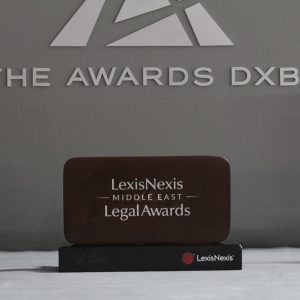 Rectangular Wooden Curve Award