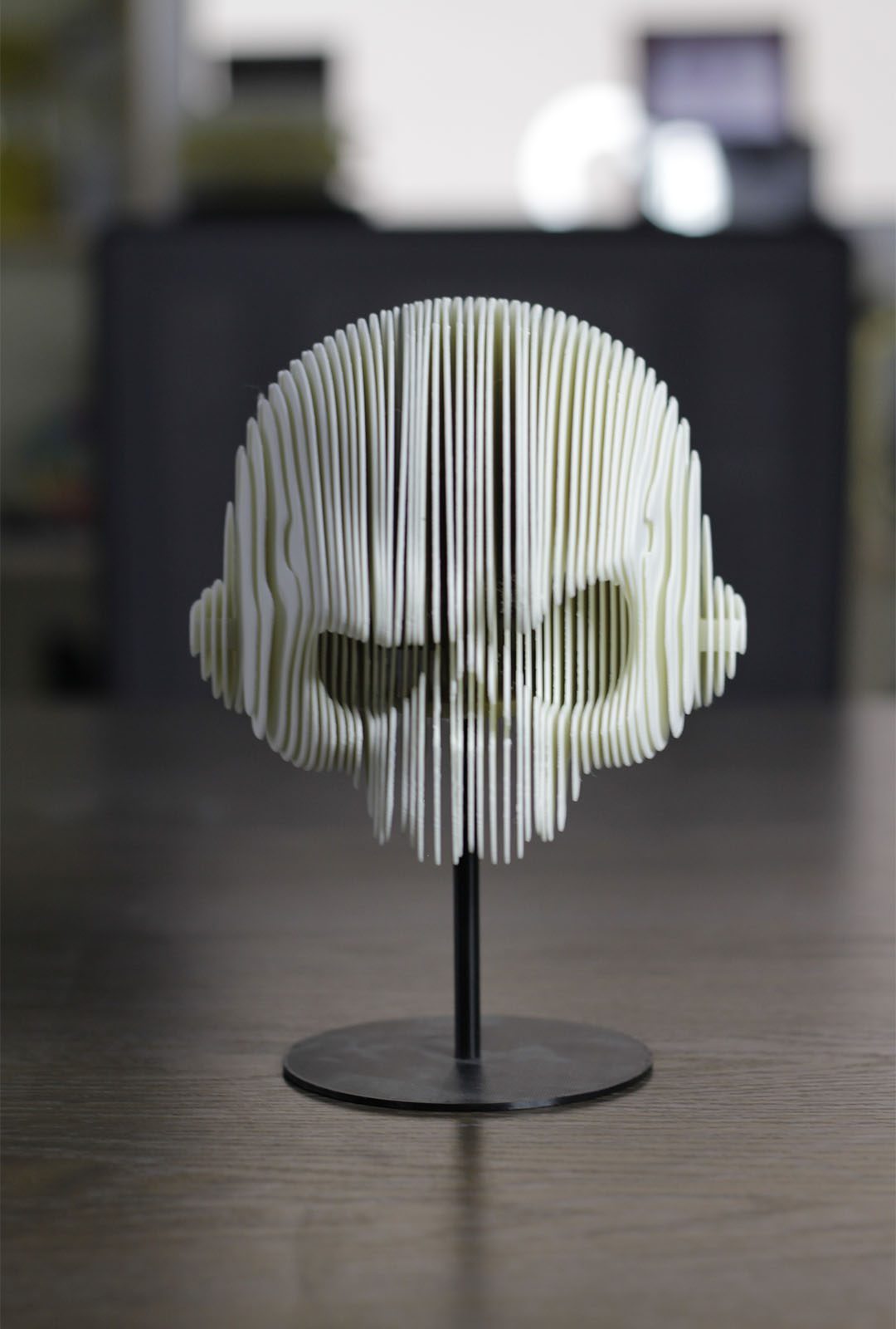 3D Print Layered Skull - Image 3