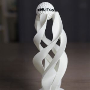 3D Print Spiral flow Golf