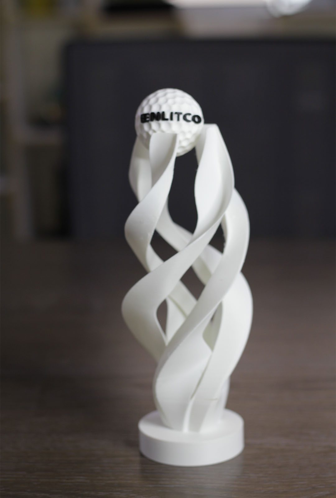 3D Print Spiral flow Golf