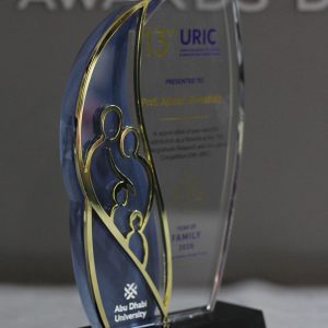 Crystal and Metal Combination Family Award